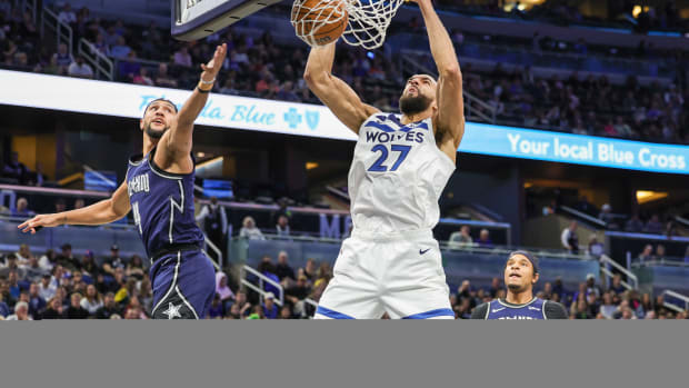 Rudy Gobert Timberwolves Jalen Suggs